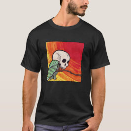 Camiseta Pássaro Caveira à Luz do Sol