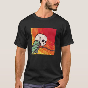 Camiseta Pássaro Caveira à Luz do Sol