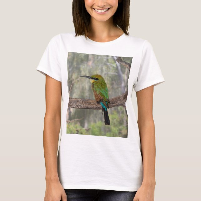 Camiseta Pássaro comedor-de-abelhas-arco-íris, Austrália (Frente)