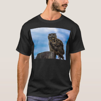 Camiseta Pássaro Coruja Penas Animal Nature Destino Paz Amo