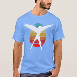 Camiseta Pássaro da envergadura, pássaro do ovo Observando 
