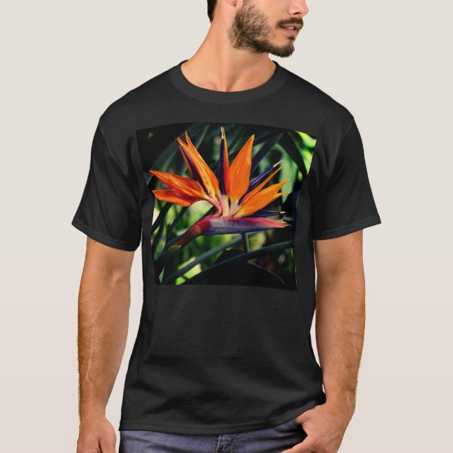 Camiseta Pássaro da flor do paraíso. (Frente)