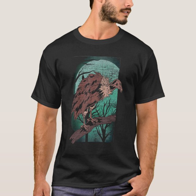 Camiseta Pássaro-da-lua-grande Turquia (Frente)
