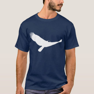 Camiseta Pássaro de abutre de turquia de rapina branco em