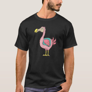 Camiseta Pássaro de Dodo Rosa