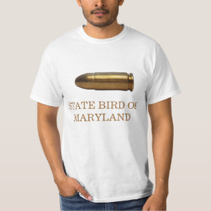 CAMISETA PÁSSARO DE ESTADO DE MARYLAND: A BALA