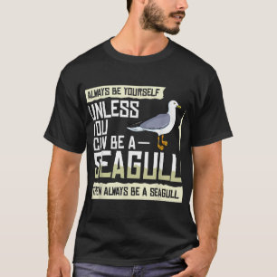 Camiseta Pássaro de Gaivota do Mar do Seagull