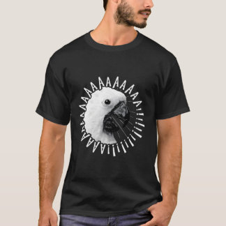 Camiseta Pássaro de papagaio de Cockatoo