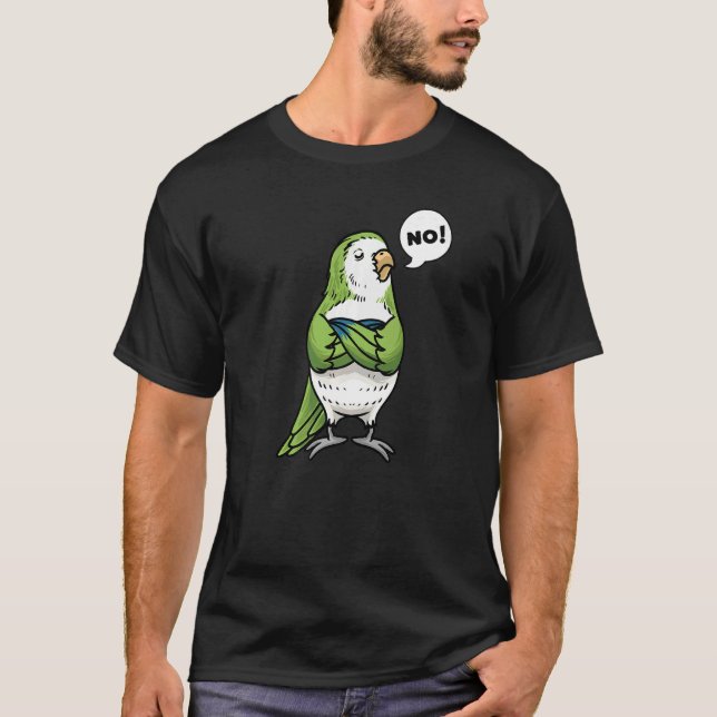 Camiseta Pássaro de papagaio-de-galinha (Frente)