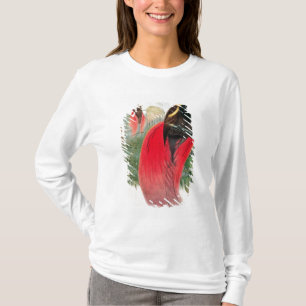 Camiseta Pássaro de paraíso, gravado por T. Walter
