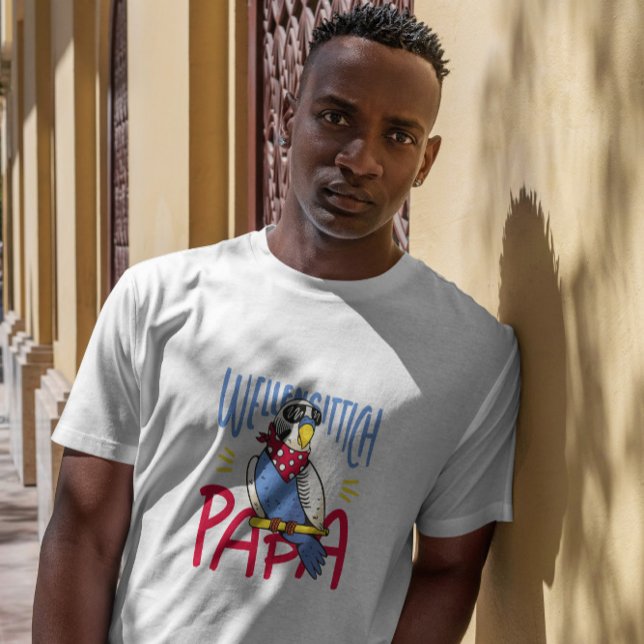 Camiseta Pássaro de periquito legal (Criador carregado)