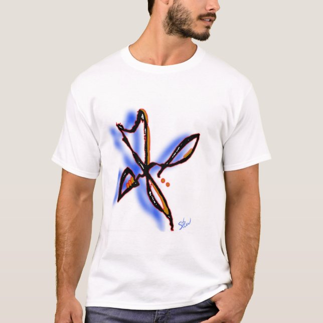 Camiseta pássaro de queda (Frente)