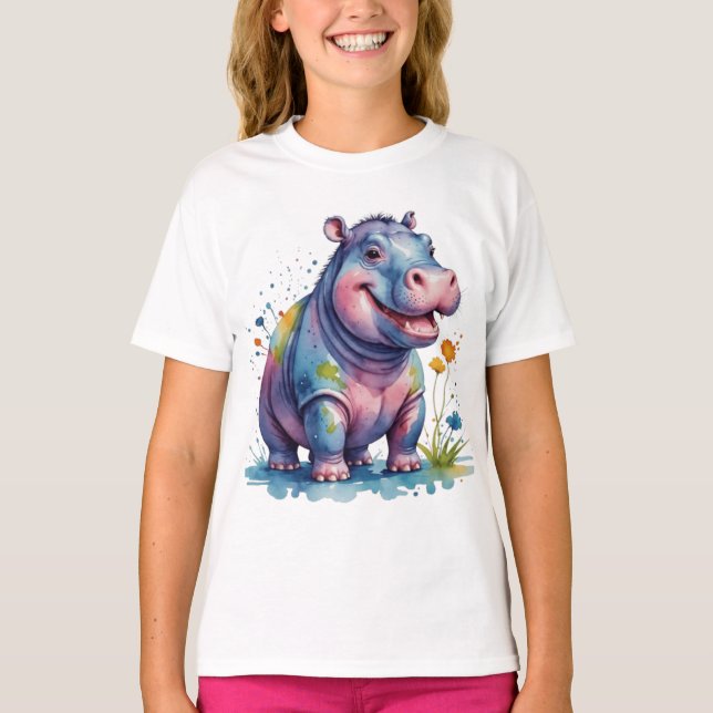 Camiseta Pássaro de sopro bonito (Frente)