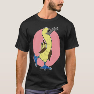 Camiseta Pássaro do Mar Dançante Funky com Captura Azul