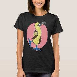 Camiseta Pássaro do Mar Dançante Funky com Captura Azul