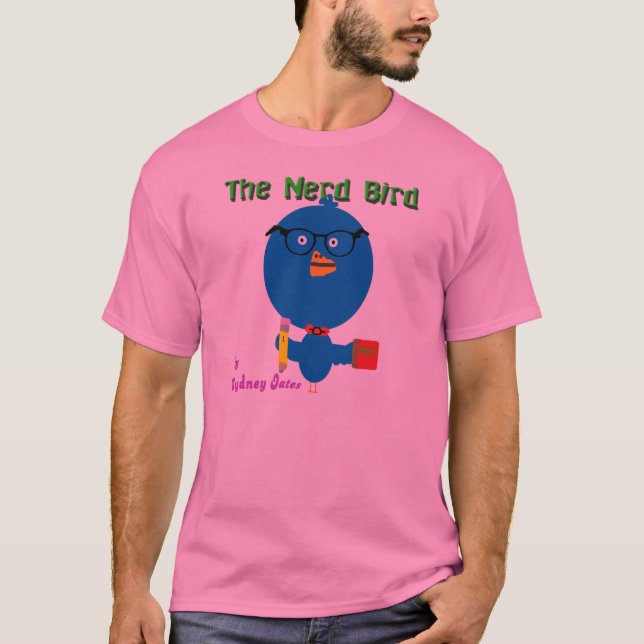 Camiseta Pássaro do nerd (Frente)