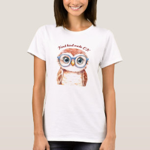Camiseta Pássaro do Nerd do geek