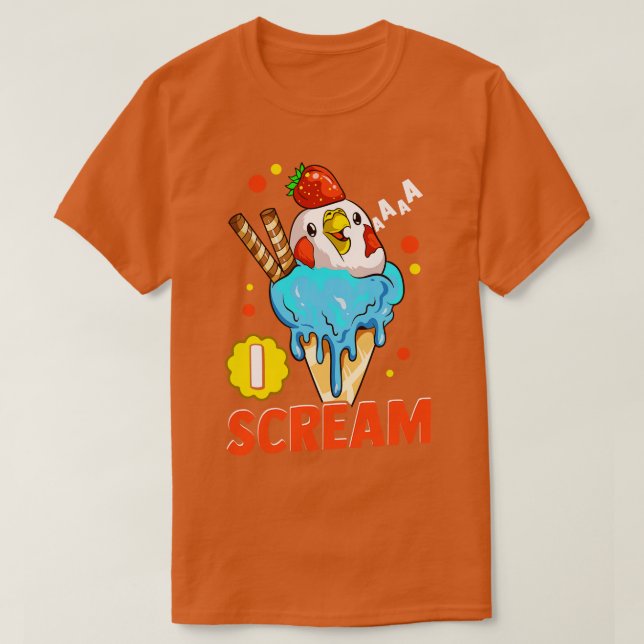 Camiseta Pássaro do Orçamento Icecream (Frente do Design)