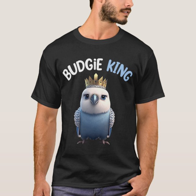 Camiseta Pássaro do Orçamento para Proprietário do Budgerig (Frente)
