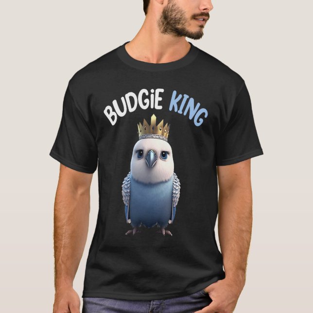 Camiseta Pássaro do Orçamento para Proprietário do Budgerig (Frente)