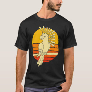 Camiseta Pássaro-do-papagaio-pássaro-do-pássaro