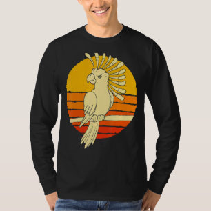 Camiseta Pássaro-do-papagaio-pássaro-do-pássaro