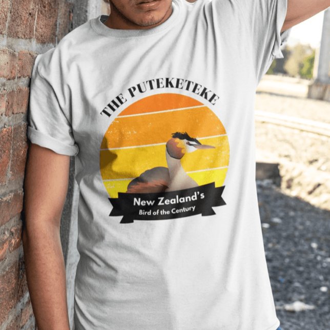 Camiseta Pássaro do Século da Nova Zelândia de Puteketeke (Criador carregado)