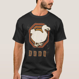 Camiseta Pássaro Dodo Vintage Retro Clássico Amor Animal