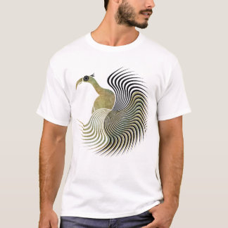 Camiseta Pássaro espiral