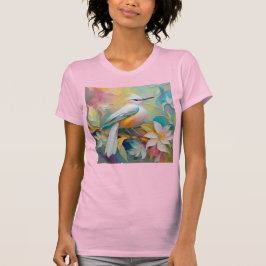 Camiseta Pássaro Fantasia De Ouro Atropelado