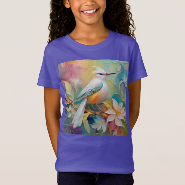 Camiseta Pássaro Fantasia De Ouro Atropelado (Frente)