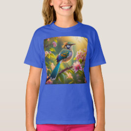 Camiseta Pássaro Fantástico de Ala Verde