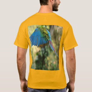 Camiseta pássaro feliz