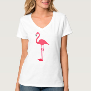 Camiseta Pássaro Flamingo rosa-89686