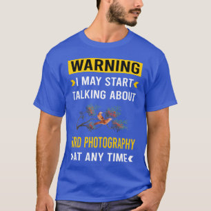 Camiseta Pássaro Fotografando Pássaro Assistindo Retro de O