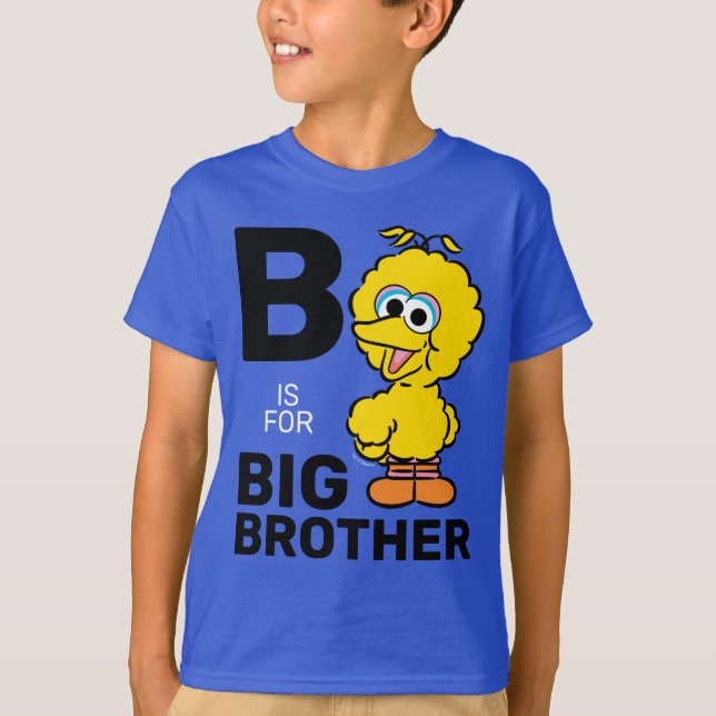 Camiseta Pássaro Grande | B é destinado ao Big Brother (Frente)