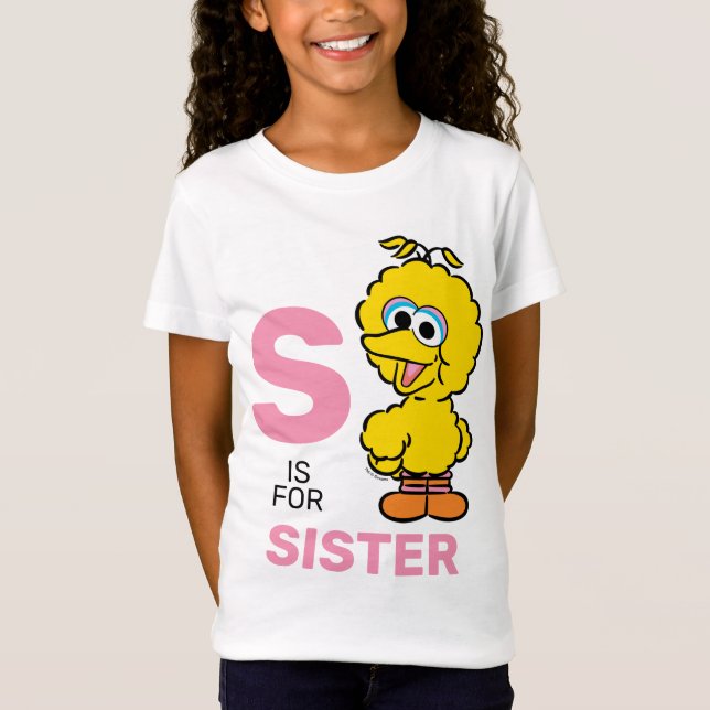 Camiseta Pássaro Grande | S é de Irmã (Frente)