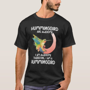 Camiseta Pássaro Hummingbird Observando Pássaro Pássaro Pás