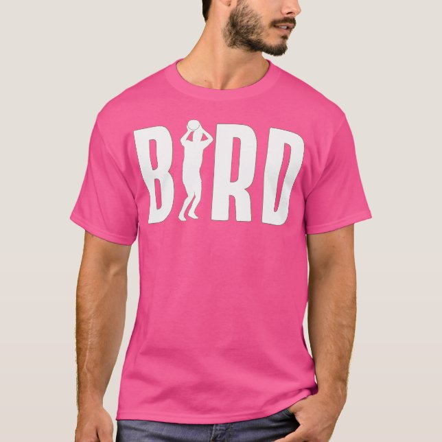 Camiseta Pássaro - Impressão branco (Frente)