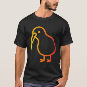 Camiseta Pássaro Kiwi da Nova Zelândia Animal Vida Selvagem