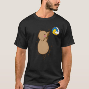 Camiseta Pássaro Kiwi de vôlei e presente de Fruta