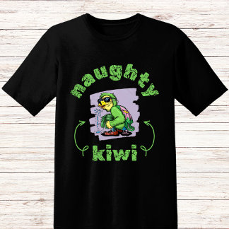 Camiseta Pássaro kiwi verde arrogante