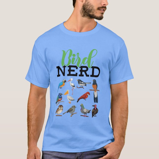Camiseta Pássaro legal assando passarinho presente (Frente)