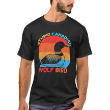 Pássaro Lobo Canadense Idiota