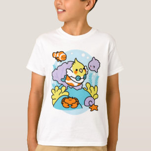 Camiseta Pássaro Mágico - Scooty, Sereia - Merbird