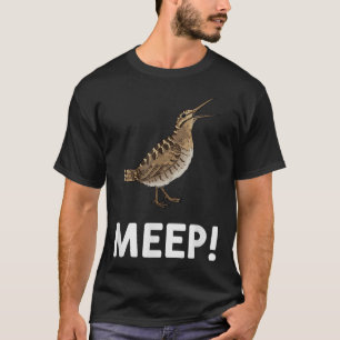 Camiseta Pássaro Meeb Meme Dizendo Meep Pássaro Americano M