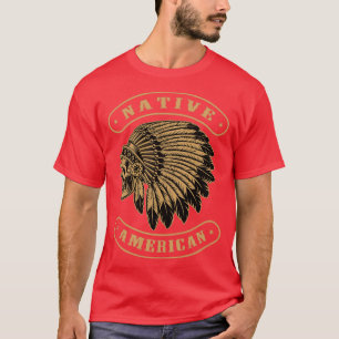 Camiseta Pássaro Nativo do Crânio Americano