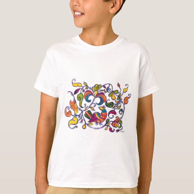 Camiseta Pássaro norte da Rússia (Frente)