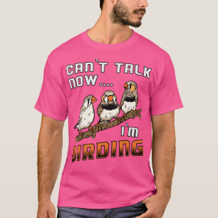 Camiseta Pássaro Observando Retro Im Aniversário Observador