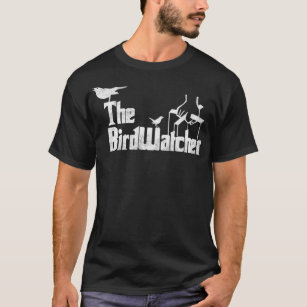 Camiseta Pássaro    ObservandoPresente Engraçado de Observa